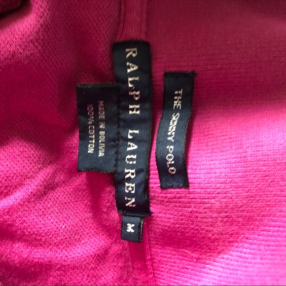 Hot Pink Polo Shirt - Picture 2 of 2